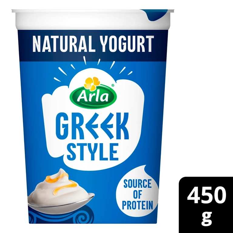 Arla Greek Style Natural Yogurt 450g