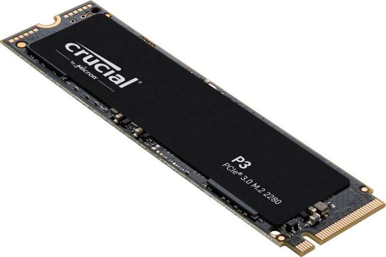 2TB - Crucial P3 NVMe PCIe 3.0 M.2 (2280) SSD Speed up to 3500/3000MB/s - £103.94 Delivered (UK Mainland) @ ebuyer_uk_ltd / ebay