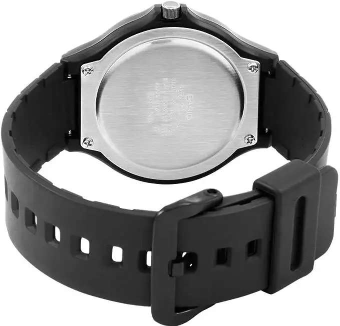 Casio Men's Black & Orange Dial Black Resin Strap Watch - W/Code (Free C/C)