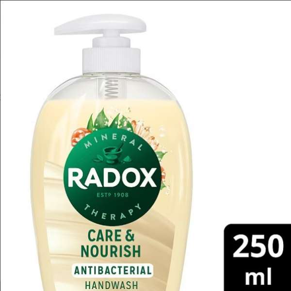 Radox Care + Nourish Antibacterial Handwash 250ml: 89p + Free Click & Collect @ Superdrug