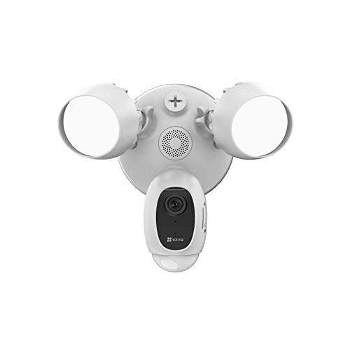 EZVIZ LC1C White Full HD Outdoor Floodlight Security Camera with PIR, H.265, Starlight Sensor, Built-in Siren £69.99 @ Amazon
