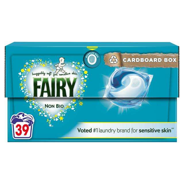 Fairy Non Bio 39 Washes Nectar Price