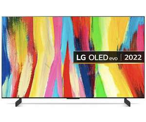 LG OLED42C24LA 42" C2 4K Smart OLED TV - 5 Year Warranty - £869.49 Delivered (with code) (UK Mainland) @ eBay / Spatial Online