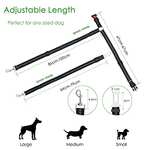 Adjustable Dog Car Seat Belt, elastic - 2 Pack - sold by AcwooEU FBA