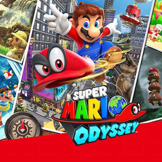 Super Mario Odyssey (Nintendo Switch) £33.29 @ Official Nintendo eShop