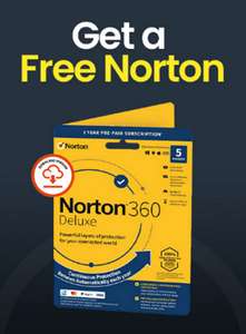 FREE Norton 360 Deluxe (1 year, 5 devices) - RANDOM pop-up when browsing the site, adding items to basket, switching tabs, etc