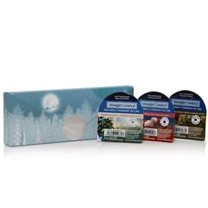 Yankee Candle 3 Wax Melts Gift Set - Extra 10% Off + Free Next Day Delivery W/Codes