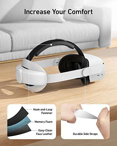 Anker VR Head strap for Oculus Quest 2 - £19.99 sold by AnkerDirect UK Dispatched by Amazon