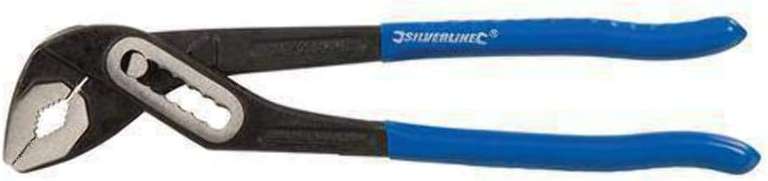 Silverline Slim Jaw Waterpump Pliers Length 180mm - Jaw 45mm