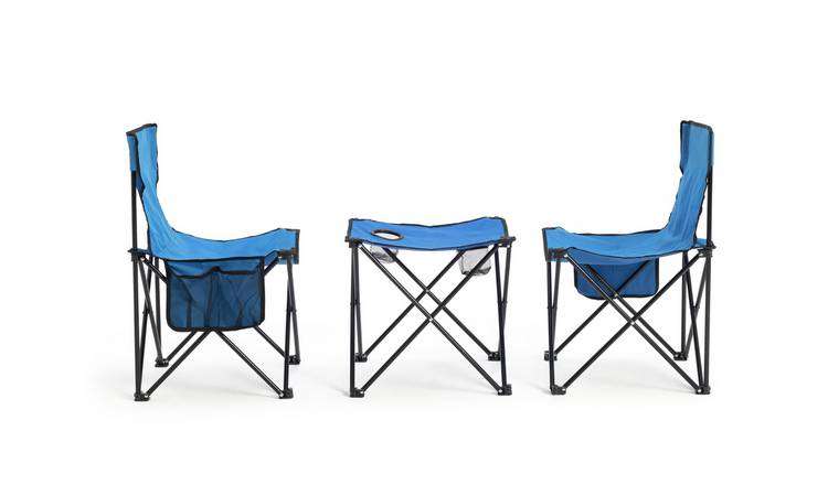 Pro Action Polyester Folding Camping Table and Chairs + Free Click & Collect