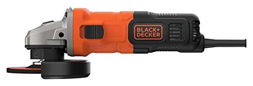 BLACK+DECKER 710 W Grinder Power Tool 115 mm with 5 Cutting Discs, BEG010A5-GB