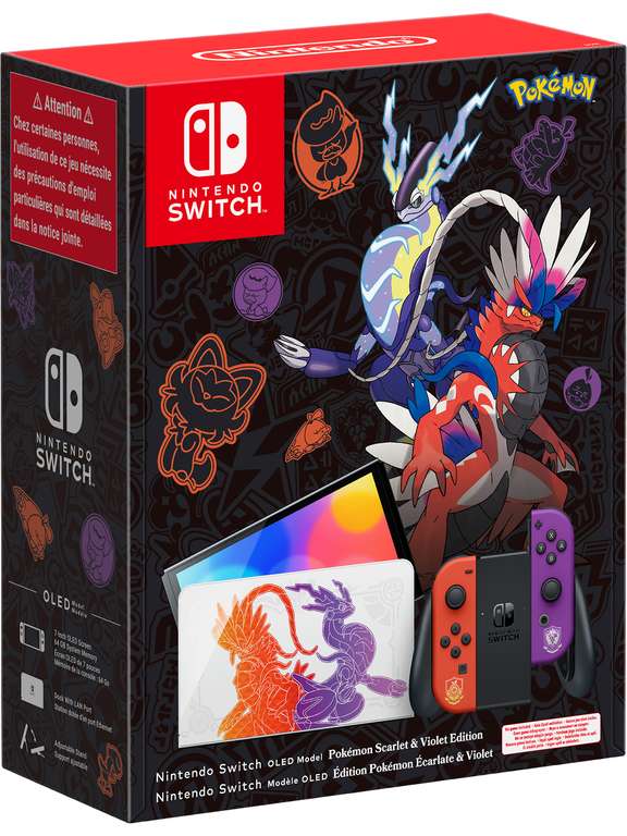 Nintendo Switch OLED Pokemon Scarlet and Violet Limited Edition (Customer Return) UK Mainland - £240 @ ElekDirect