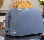 Russel Hobbs Grey Textures 1.7L Kettle reduced to £7.50 / Toaster £8 with Free Collection (limited stores) @ Wilko