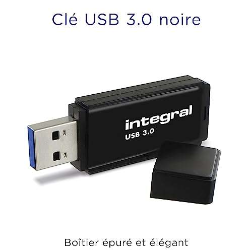 Integral 256GB Black USB 3.0 Memory Flash Drive - £8.99 @ Amazon