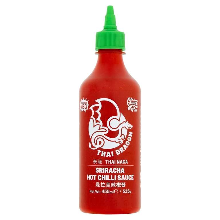 Thai Dragon Sriracha Hot Chilli Sauce 455ml Clubcard Price