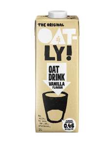 Oatly Oat Drink Vanilla Flavour 1L 79p + free click and collect (Online only) @ Holland and Barrett
