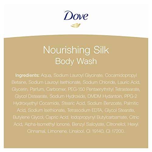 Dove Nourishing Silk Body Wash 450 ml - £1.90 Each @ Amazon (Min Order 3)
