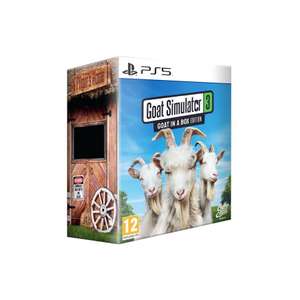 Goat simulator Ps5 Goat in a box edition w/code sold by thegamecollectionoutlet