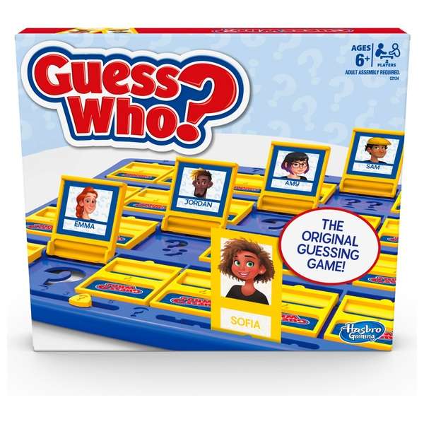 Hasbro Guess Who? Game Assortment £10.99, Twister Board Game £9.99, The Original Spirograph £12.99 + Free Click and Collect at Smyths