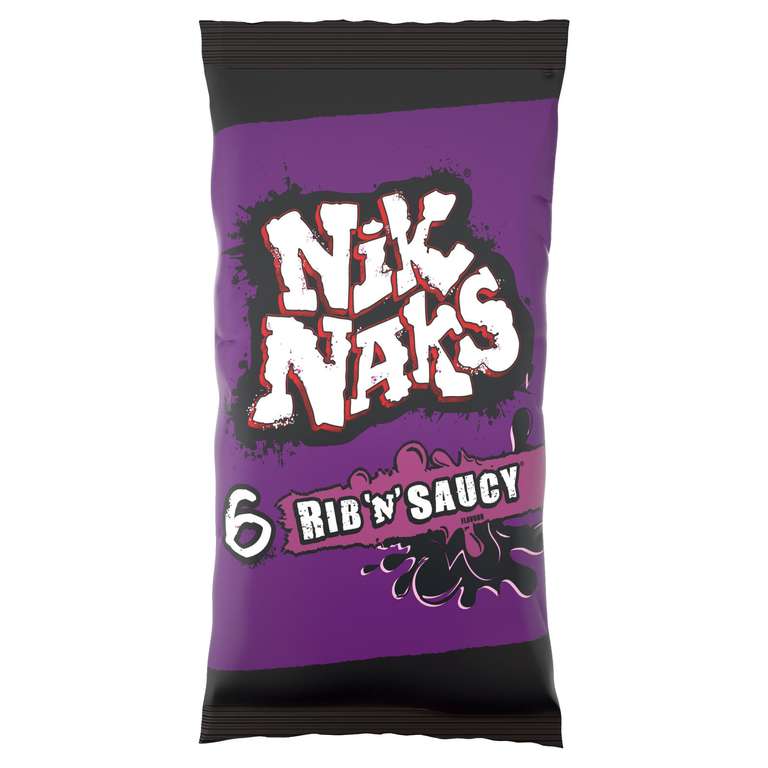 Nik Naks 6 Pack Crisps