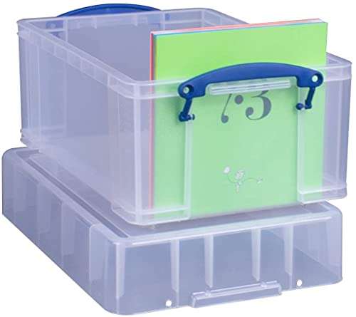Really Useful Storage Box 9 Litre XL Clear £8.99 @ Amazon