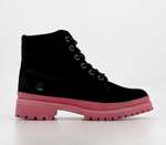 Timberland Lyonsdale Mudguard Boots Black Pink or Black Green - £55 Free Collection @ Office