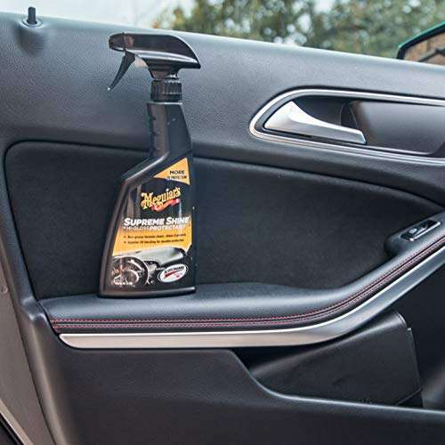 Meguiar's Supreme Shine Hi-Gloss Interior Dash & Trim Protectant 473ml. Superior UV protection - £9.75 @ Amazon