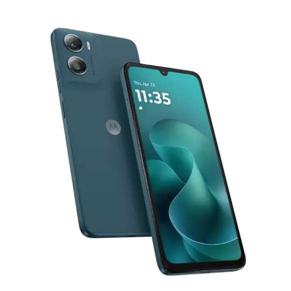 Motorola moto g06 - 6.88" HD+, 50MP, 4GB(12GB RAM Boost), 256GB, Android 15, Mobile Smartphone - Tapestry/Tendril/Arabesque Colours