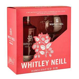 Whitley Neill Handcrafted Raspberry Gin and Glass Gift £22.90 @ Amazon