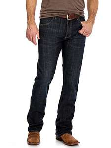 Wrangler Men's Retro Slim Fit Boot Cut Jean - 29W 36L