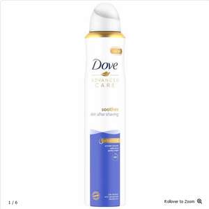 Dove Powder Smooth Antiperspirant Deodorant Aerosol 200ml: £1.05 + Free Click & Collect (Limited Locations) @ Wilko