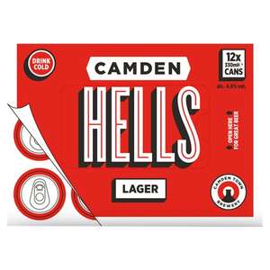 Camden Hells Lager 12 pack £6.99 at Home Bargains Darlington