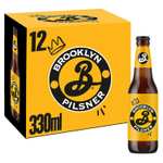 Brooklyn pilsner lager 12x330ml 4.6% ABV - £7 @ Sainsbury’s Lewisham Town Centre