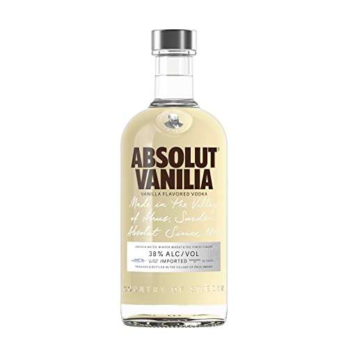Absolut Vanilia Flavoured Swedish Vodka, 70cl £16 @ Amazon