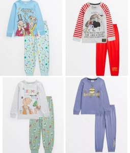 Kid's Character Cotton Pyjama's now further reduced + free click & collect