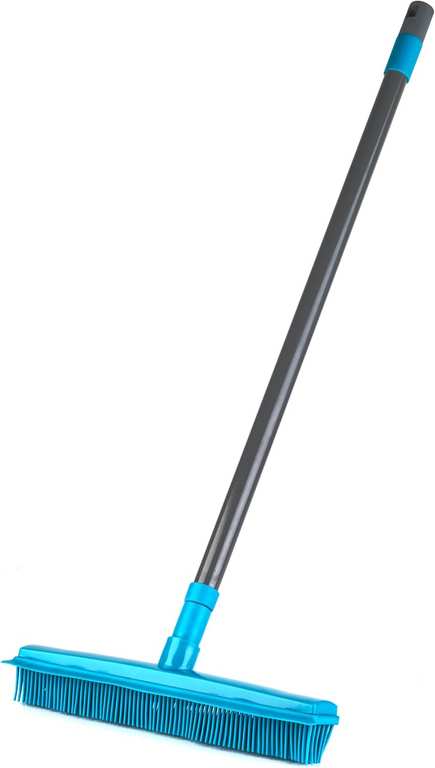 Beldray 2-in-1 Pet Lift & Trap Extendable Rubber Head Broom + 3 Year Guarantee / Argos Home Broom and Dustpan Set - Free C&C