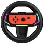 STEALTH Joy-Con Light Up Racing Wheel For Nintendo Switch + Free Click and Collect