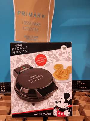 Mickley Mouse Waffle Maker now £5 instore @ Primark (Leicester)