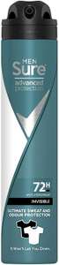 Sure Invisible Anti-perspirant Deodorant Aerosol, 200ml - £1.48 (voucher and subscribe and save selected accounts) @ Amazon