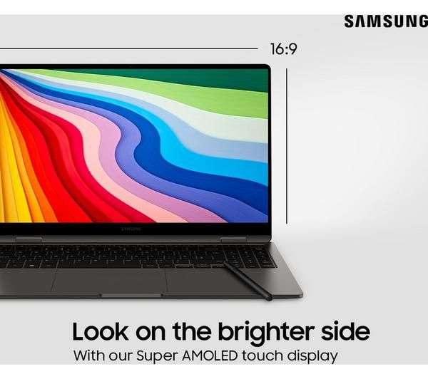 SAMSUNG Galaxy Book3 360 15.6" 2 in 1 Laptop - Intel Core i5, 256 GB SSD, Graphite - £999 @ Currys