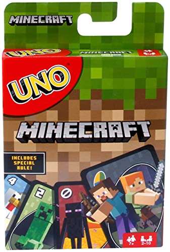 Uno Minecraft card game - £5 @ Amazon