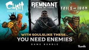 [PC-Steam] Soulslike Games BUNDLE - from £5.50 - Hellpoint, Tails Of Iron, Remnant: From the Ashes, Clash: Artifacts of Chaos, Stray Blade +