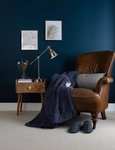 Snuggledown Intelligent Warmth Electric Heated Throw (Navy) - Free Click & Collect