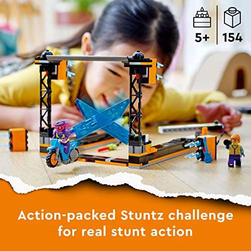 LEGO City 60340 Stuntz The Blade Stunt Challenge Bike Set £9 @ Amazon