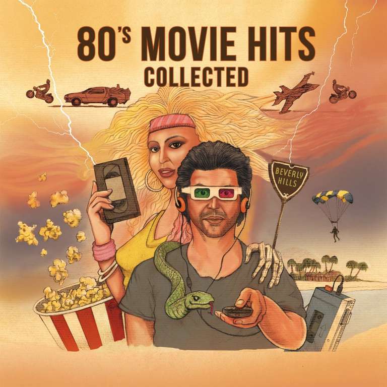 80's Movie Hits Collected [2 x 180g coloured VINYL] (pre-order) - £29.12 delivered @ Amazon France