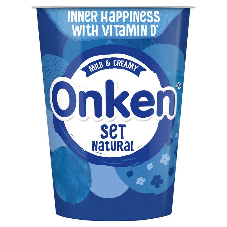 Onken Natural Set Yogurt 450g Nectar Price