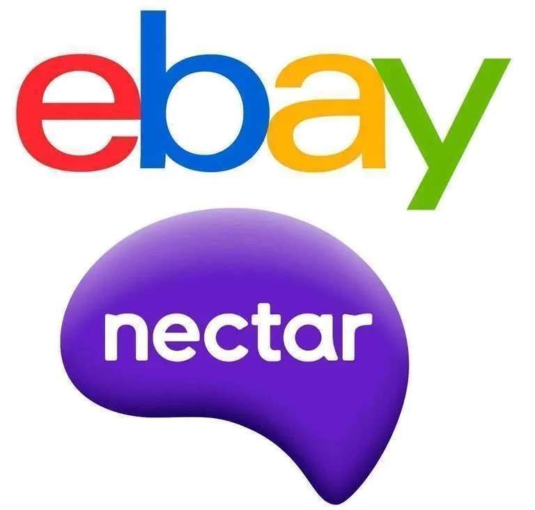 2x Nectar bonus points on one item over £5 + Up to 300 base points (Selected Accounts) @ ebay / Nectar