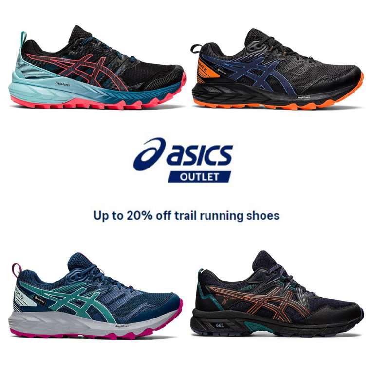 Extra 20% off Trail Running Shoes + Free Delivery for OneASICS Members @ Asics Outlet