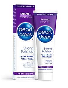 Pearl Drops Strong White Polished Mint Flavour Toothpaste, 75ml - w/ 15% S&S £2.98
