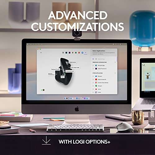 Logitech MX Master 3 for Mac – Ultrafast Scrolling, Ergonomic Design, 4000 DPI, USB-C, Bluetooth - £67.08 via Amazon EU on Amazon